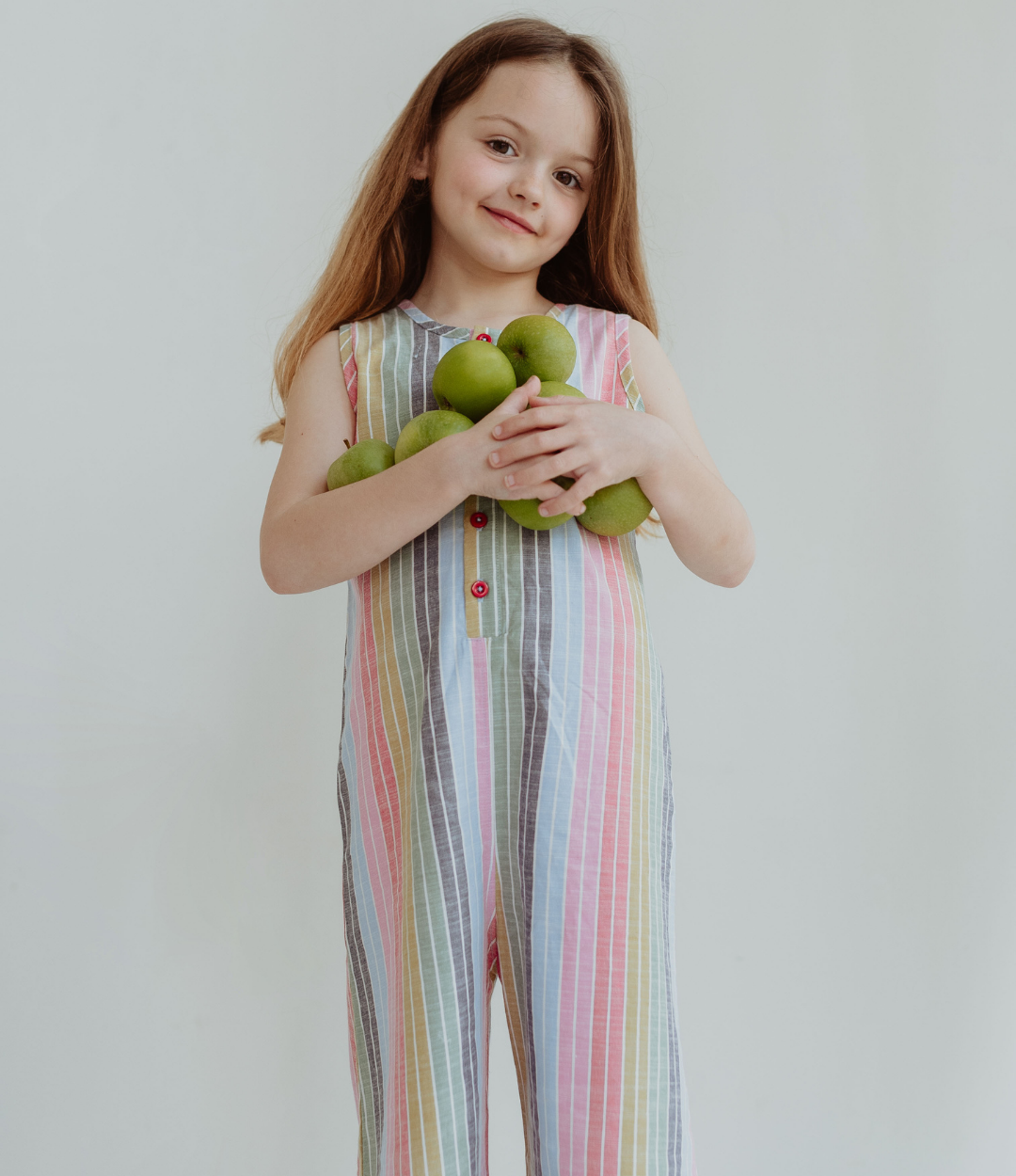 Multicoloured Rainbow Sun Stripe Print Jumpsuit 2-3 Years