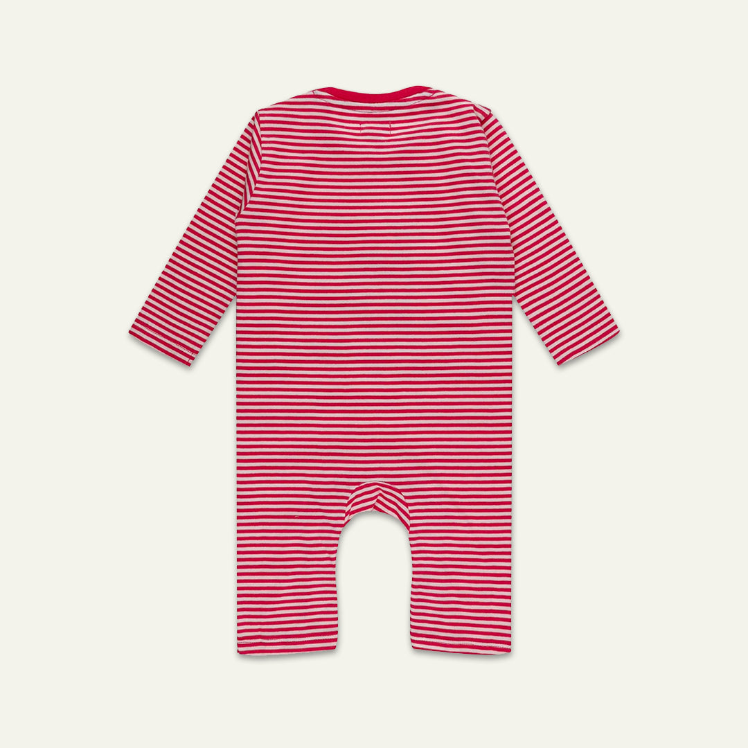 deer applique and stripe romper - image 3