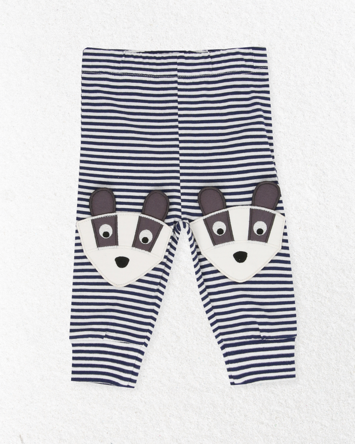 Badger Aop Top And Stripe Legging Set