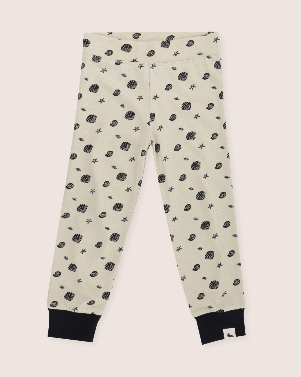 Stone Seashell Print Leggings