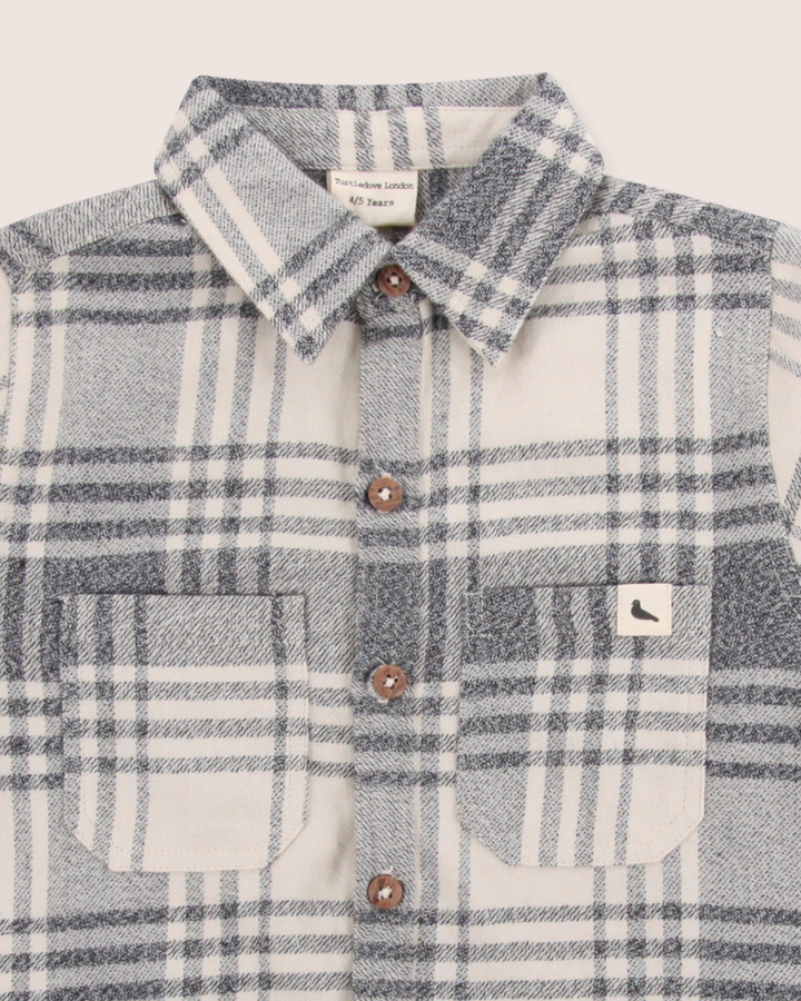 Multicolour Brushed Check Print Shirt
