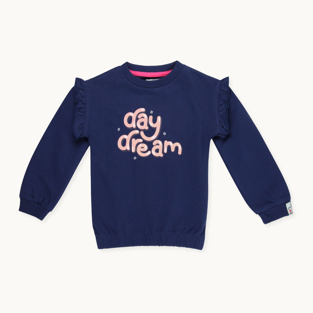 Organic cotton Day Dream graphic full sleeves Sweatshirt