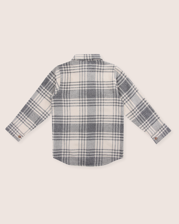Multicolour Brushed Check Print Shirt