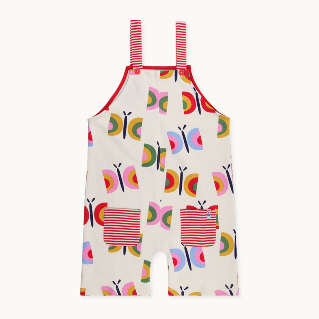 organic cotton butterfly print
 Dungarees - image 1