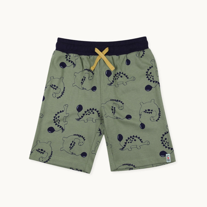 2-Pack Dizzy Dino & Stripe print Shorts - image 2