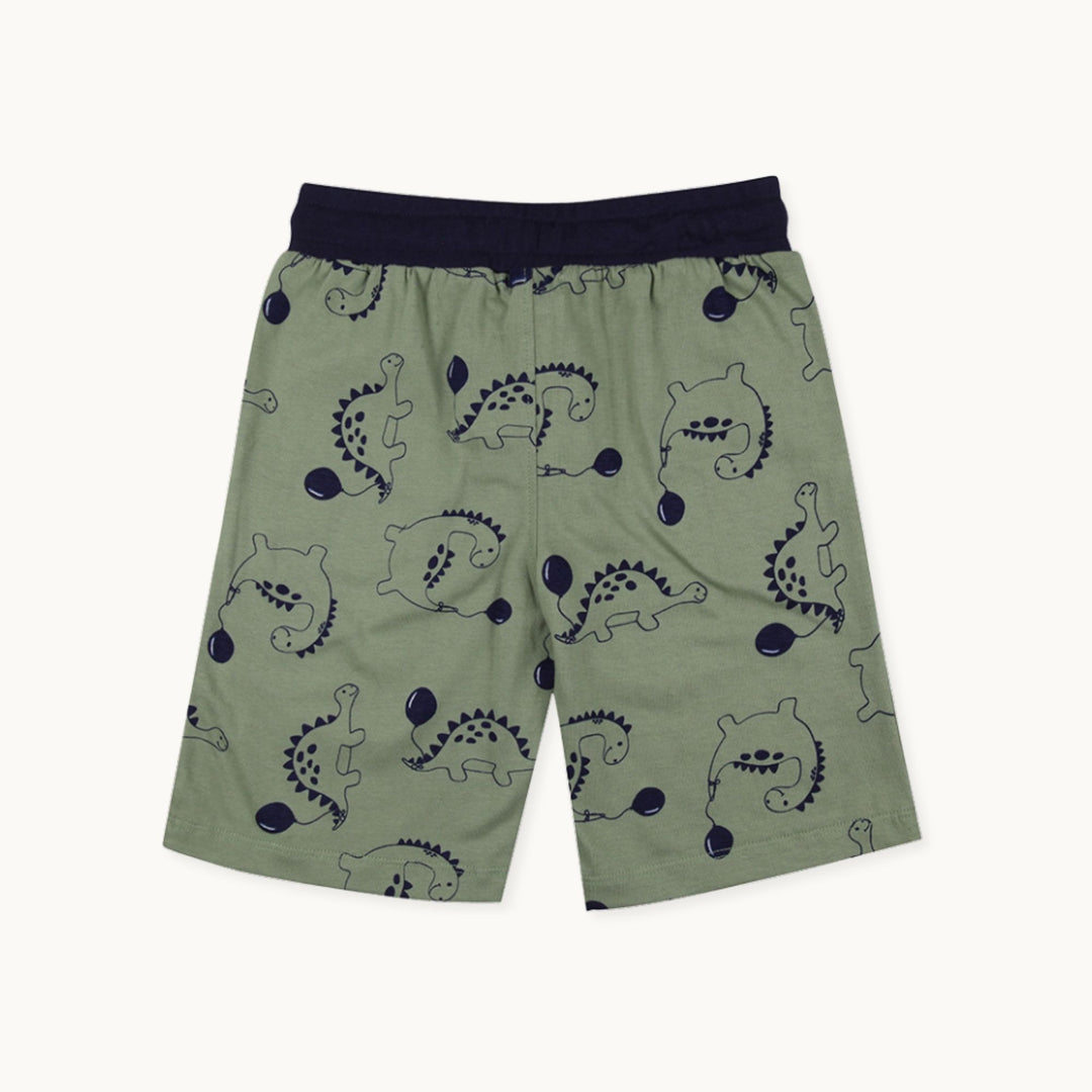 2-Pack Dizzy Dino & Stripe print Shorts - image 5