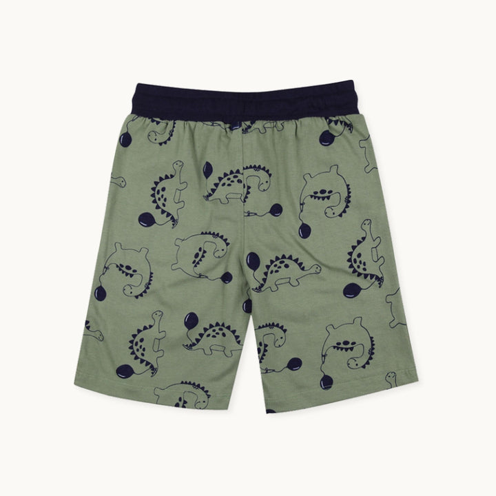 2-Pack Dizzy Dino & Stripe print Shorts - image 5