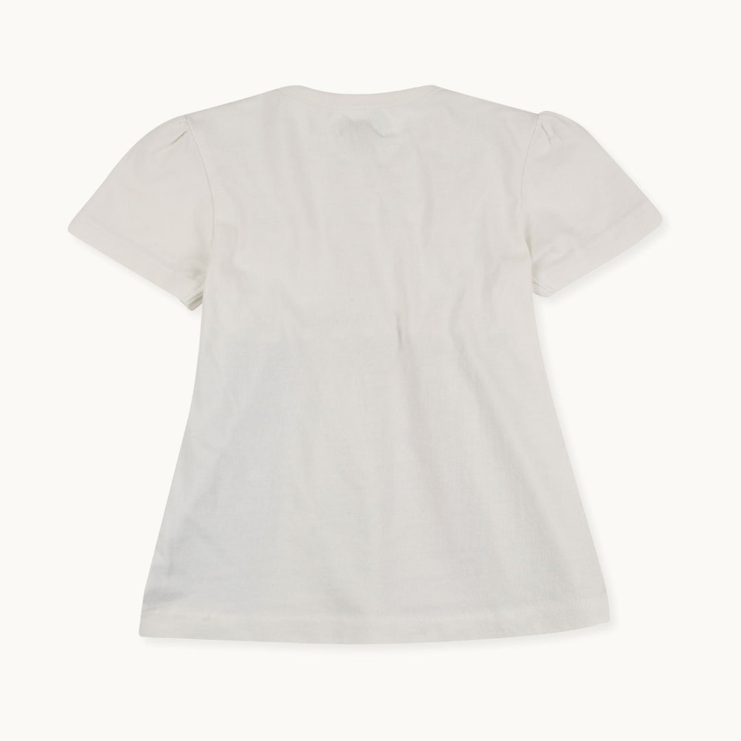 organic cotton kids patchwork top - back