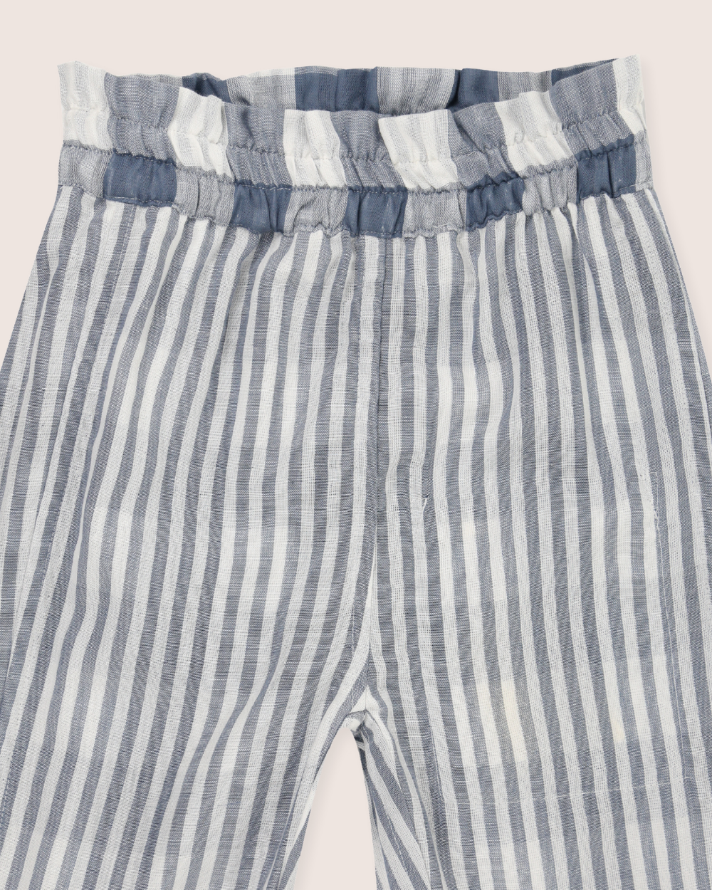 Multicolour Marine Check Print Reversible Trousers