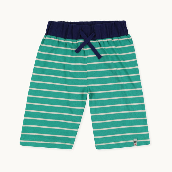 Multicoloured Bugs And Stripe Print Short - Image 2