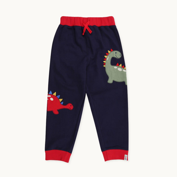 organic cotton Dizzy Dino Applique jogger -image 1