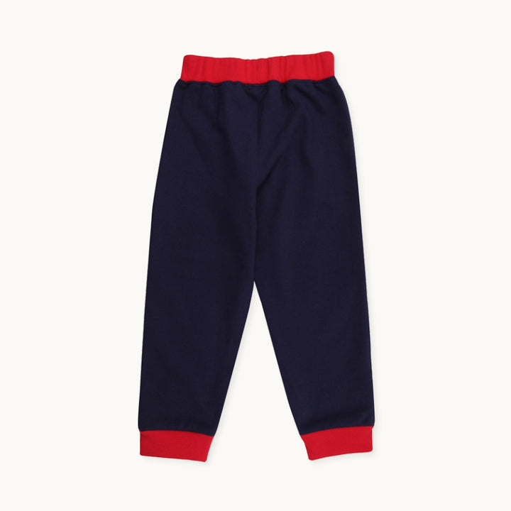 organic cotton Dizzy Dino Applique jogger -image 4