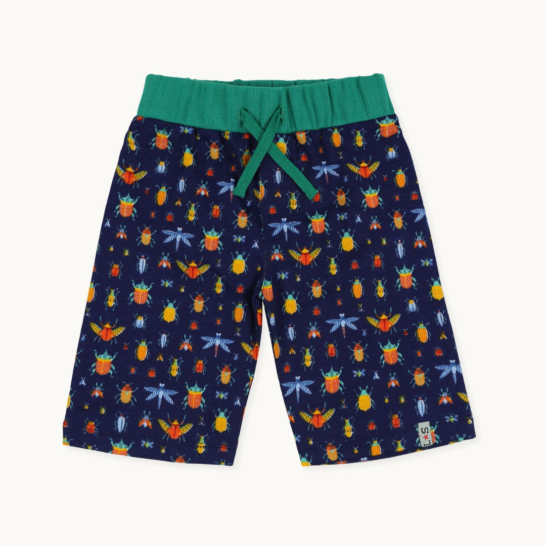 Multicoloured Bugs And Stripe Print Short - Image 4