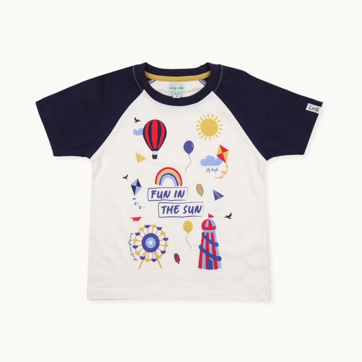 organic cotton Fun Fair short sleeve T-Shirt - front image
