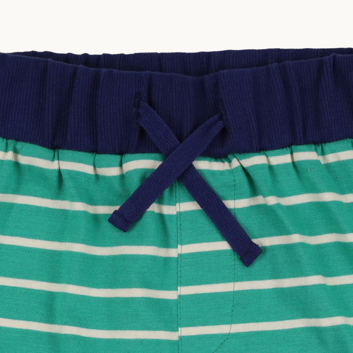 Multicoloured Bugs And Stripe Print Short - Image 7