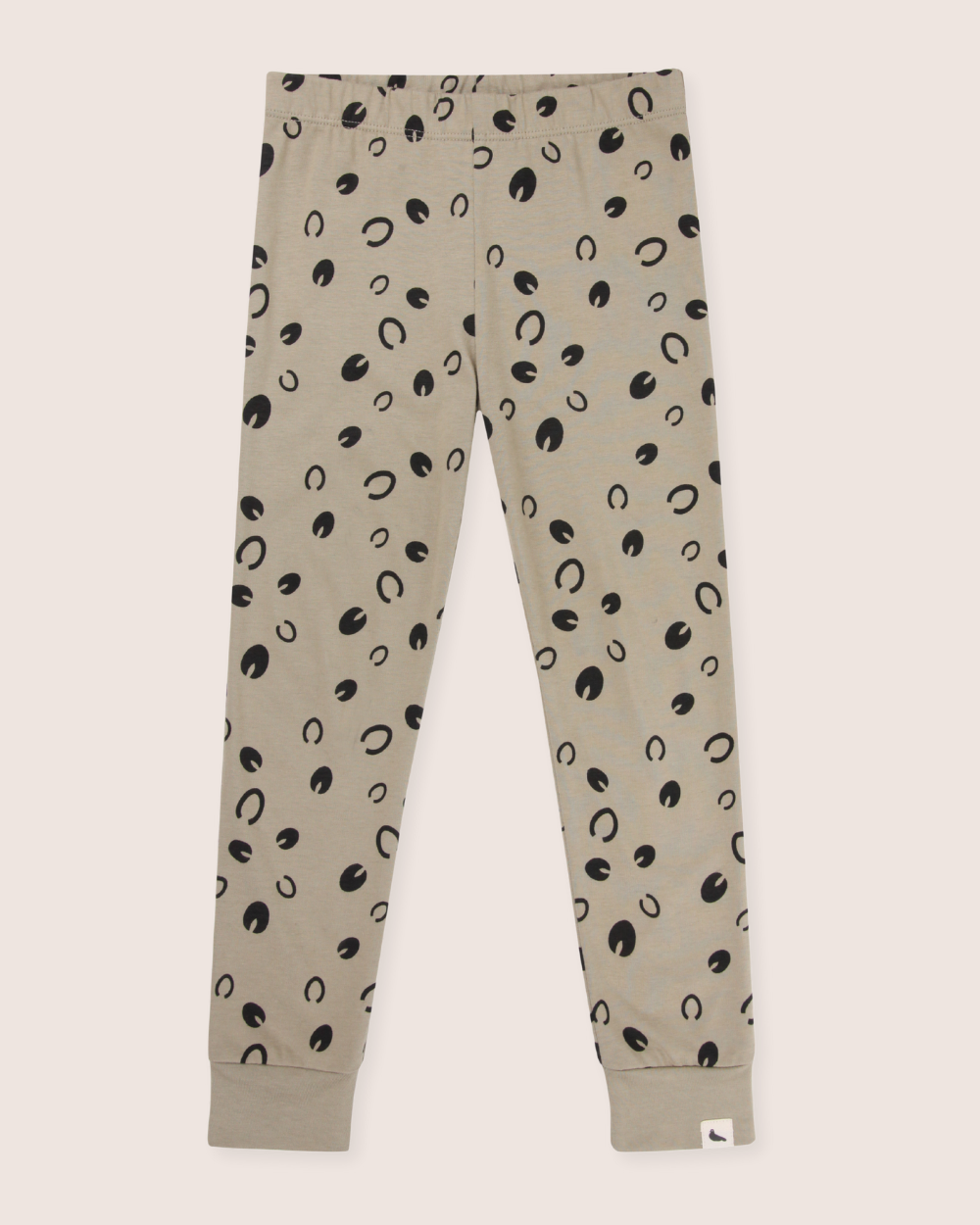 Grey Equestrian Print Leggings