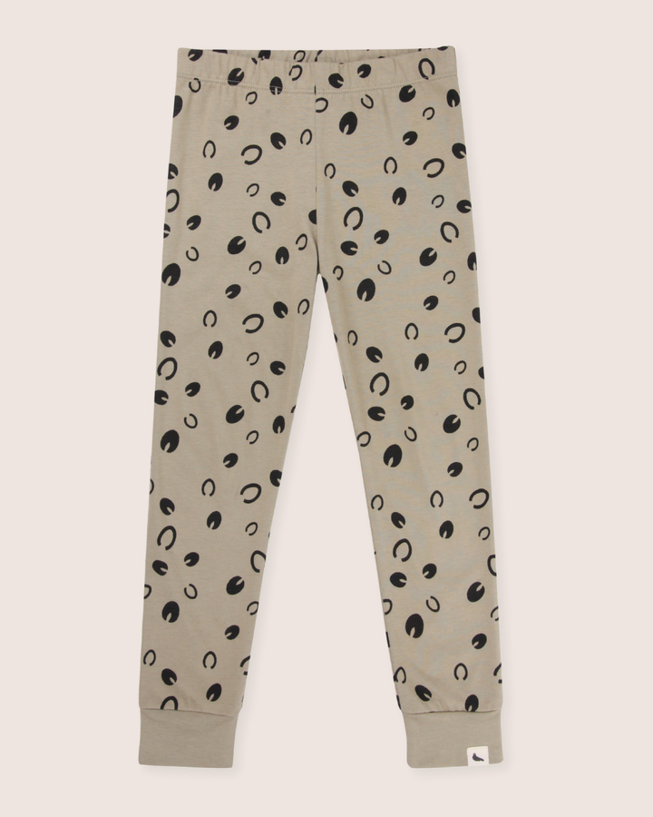 Grey Equestrian Print Leggings