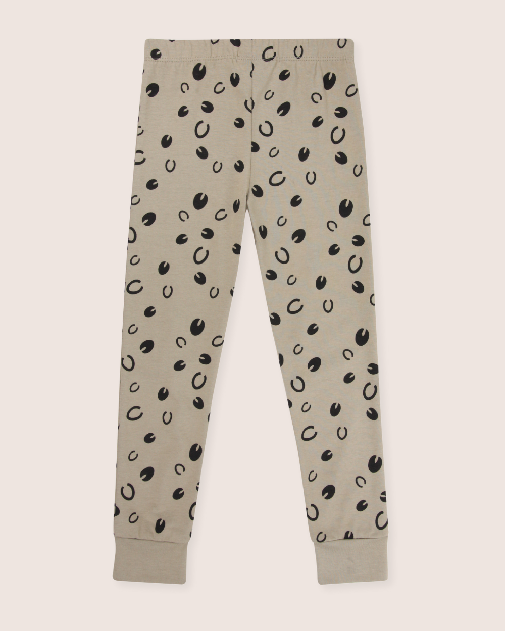 Grey Equestrian Print Leggings