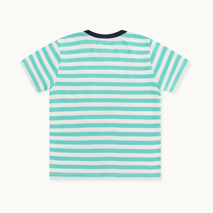 organic cotton Green Sail The Seas Slogan T-Shirt - image 3