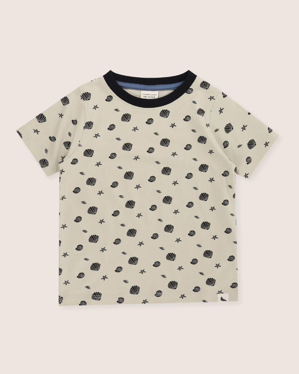 Stone Seashell Print T-Shirt