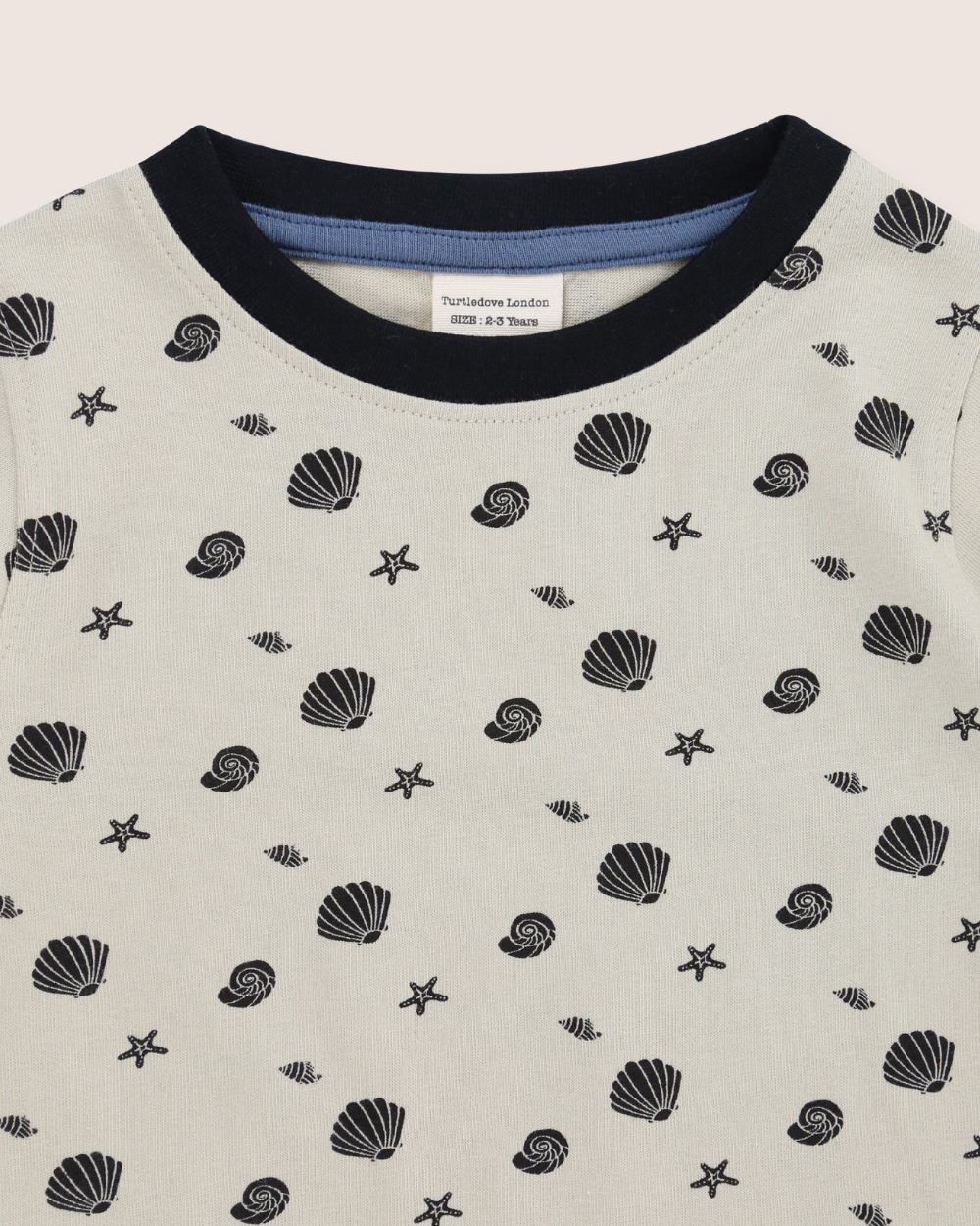 Stone Seashell Print T-Shirt