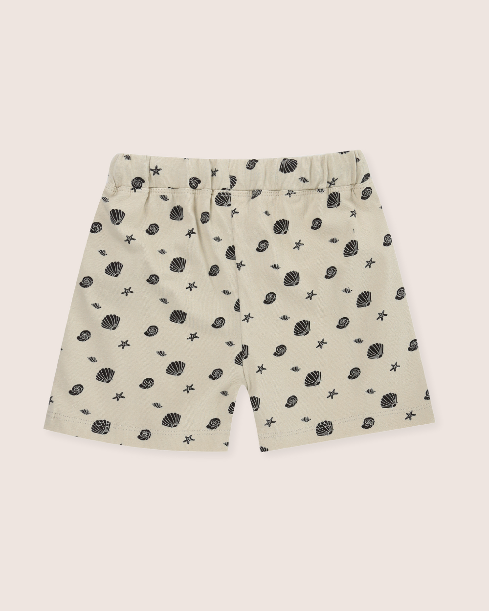 Stone Seashell Print Shorts