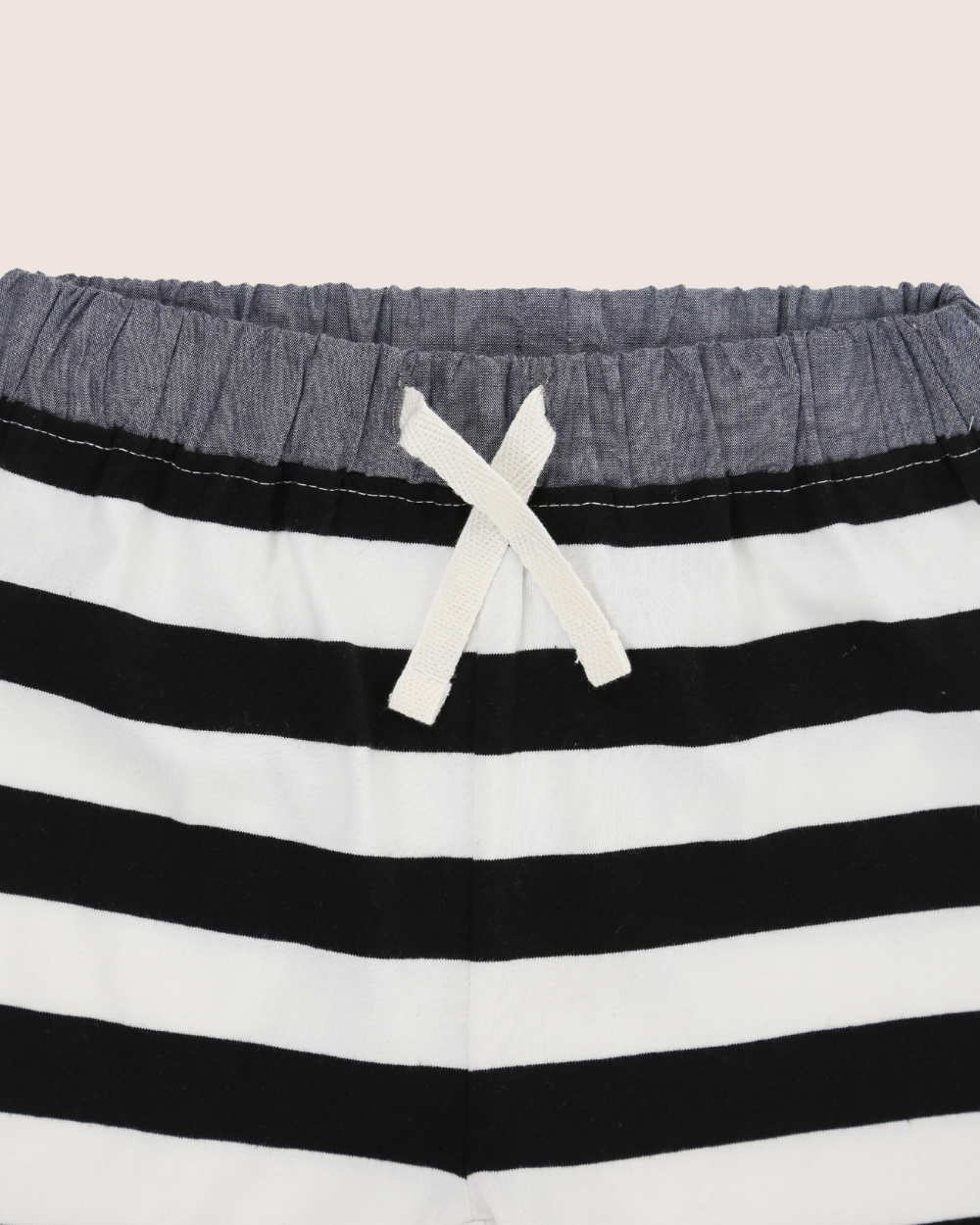 Multicolour Wide Stripe Print Shorts