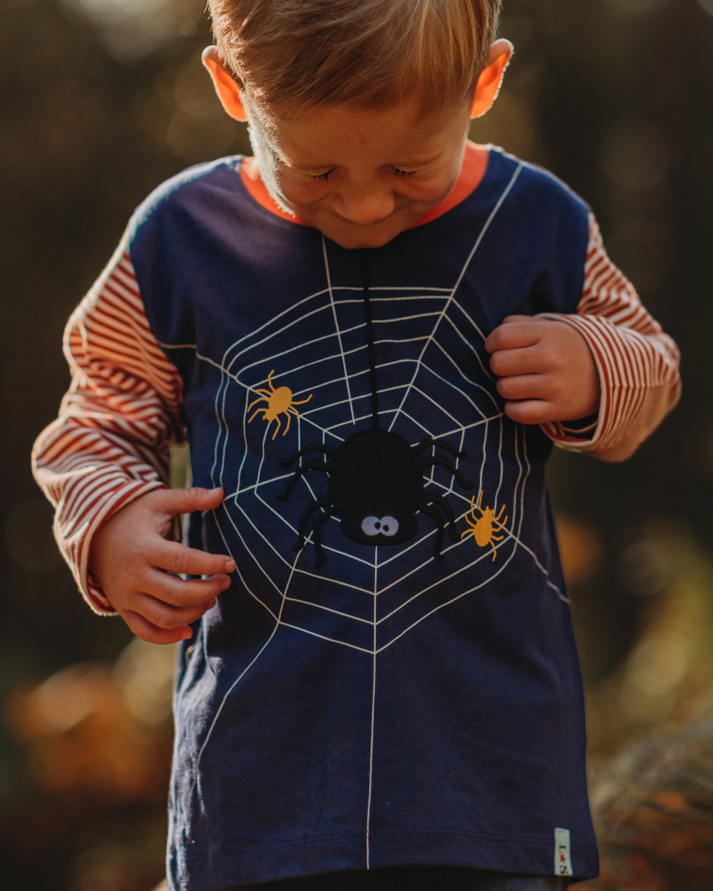 Spider Applique Top