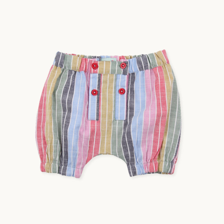 Organic cotton Maypole Lilly Top & stripe Short Baby Set - image 6