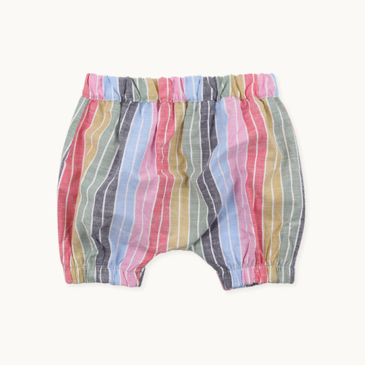 Multicoloured Animal Print Top And Short Set