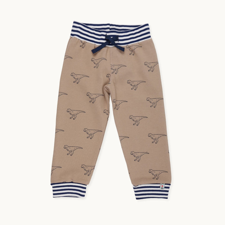 organic cotton kids Dinosaur Print joggers - image 1