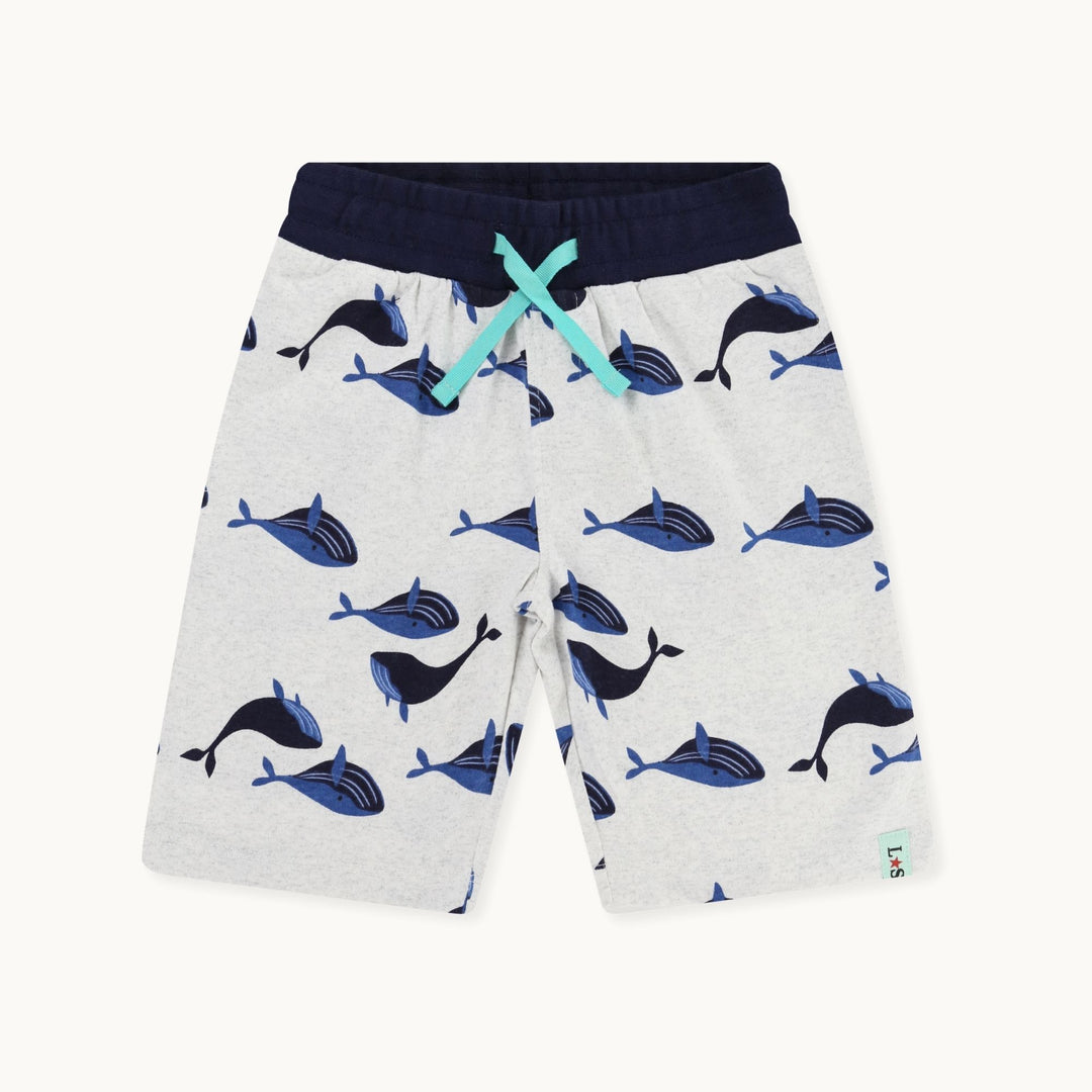 organic cotton Multicoloured Whale Print Shorts - image 1