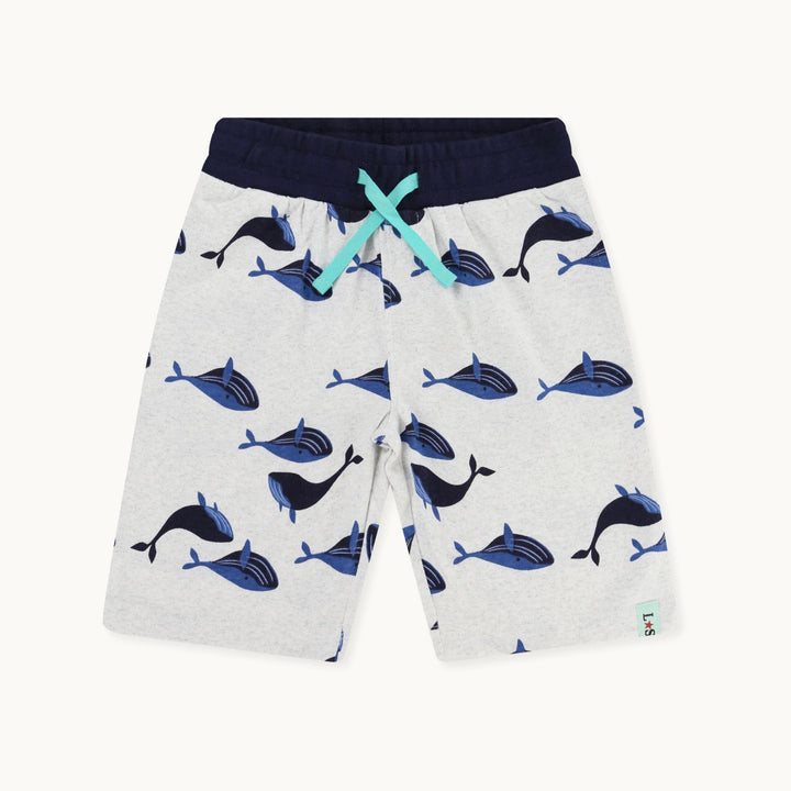 organic cotton Multicoloured Whale Print Shorts - image 1