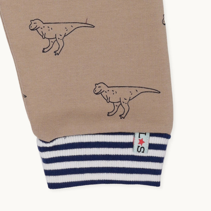 organic cotton kids Dinosaur Print joggers - image 4
