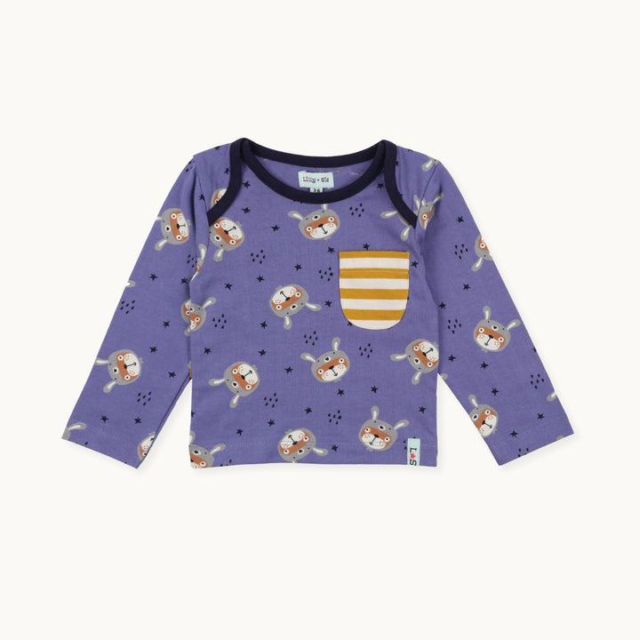 organic cotton Multicolour Sid Print Top And Jogger Set - image 2