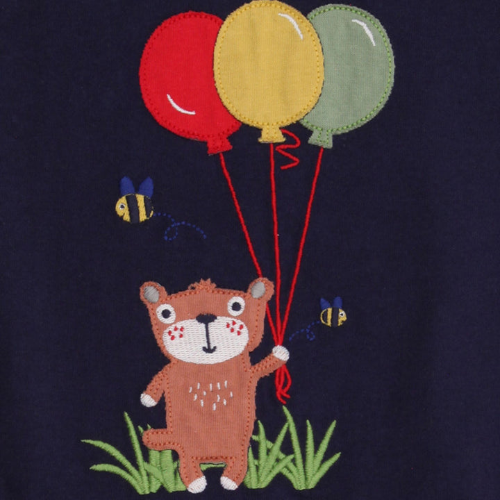 Balloon Sid Applique short sleeve Romper - image 3