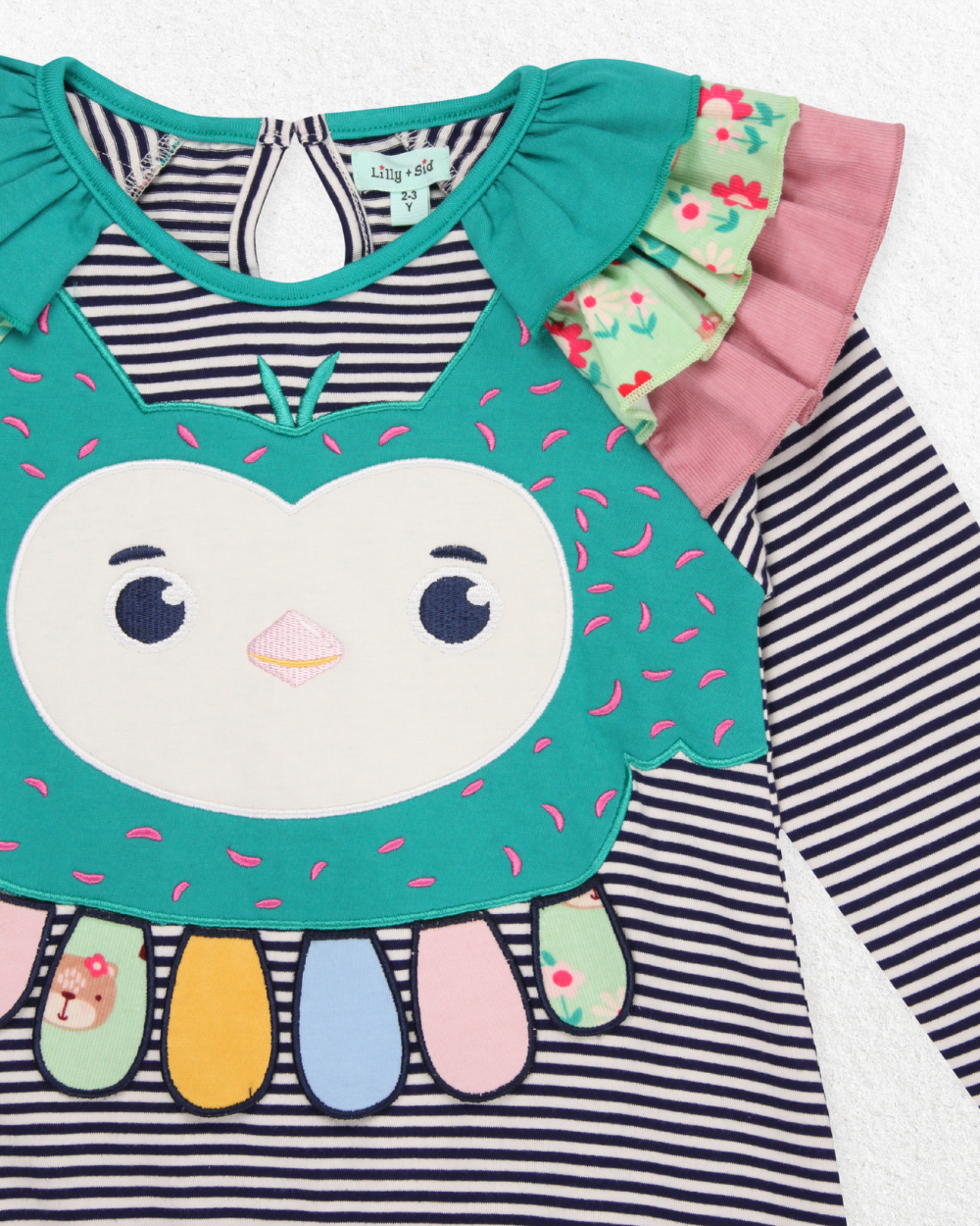 Owl Applique Dress