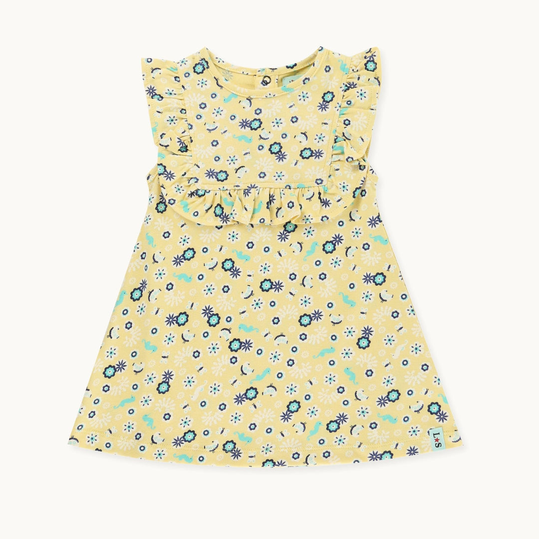 organic cotton Multicoloured Sea Floral Print Top And Pant Set - image 2