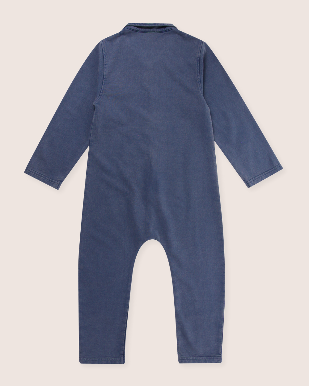 Navy Denim Romper