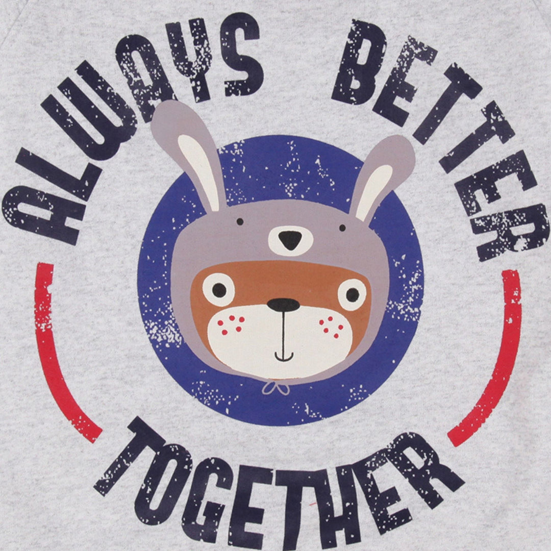 Better Together graphic full sleeve Sweatshirt - close up image