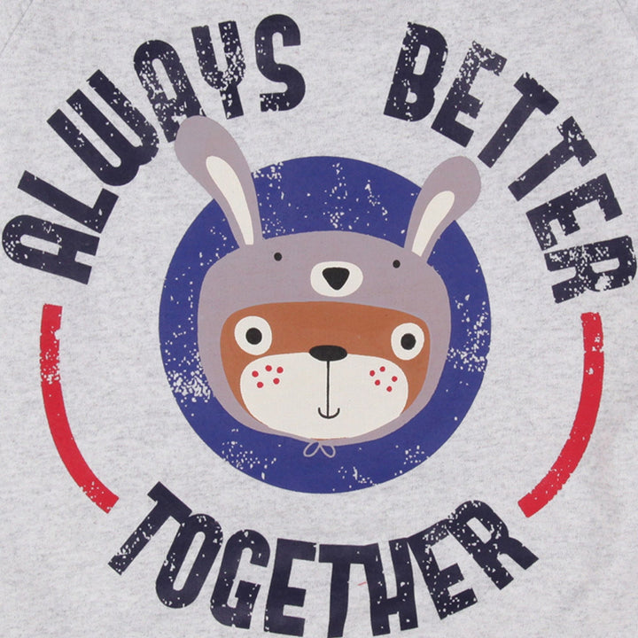 Better Together graphic full sleeve Sweatshirt - close up image