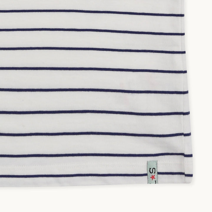 White Lizard And Friends Applique T-Shirt Close up 2