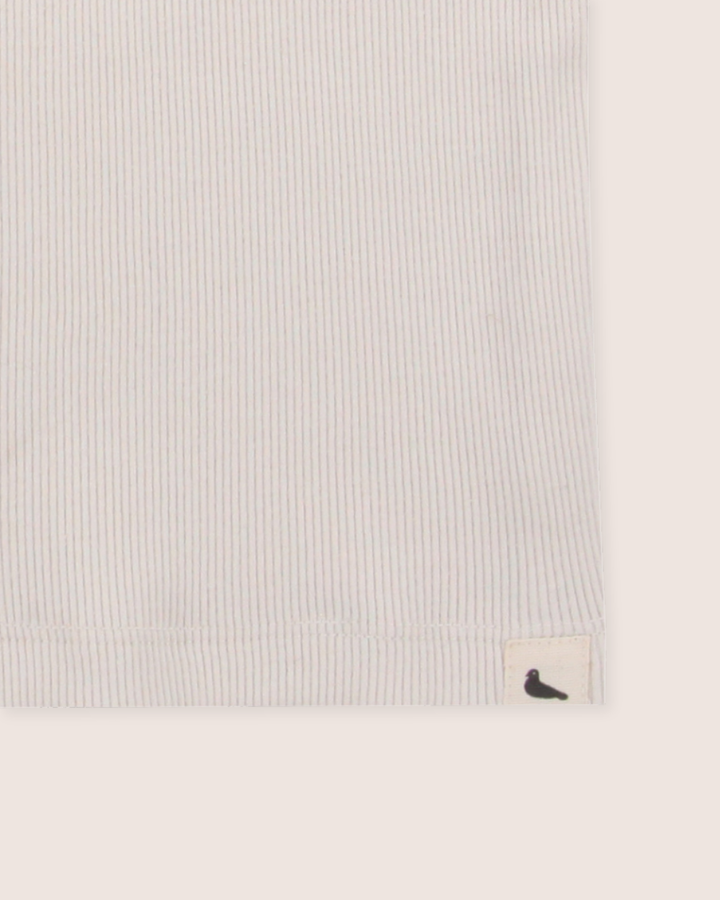 White Wild Solgan Print Top