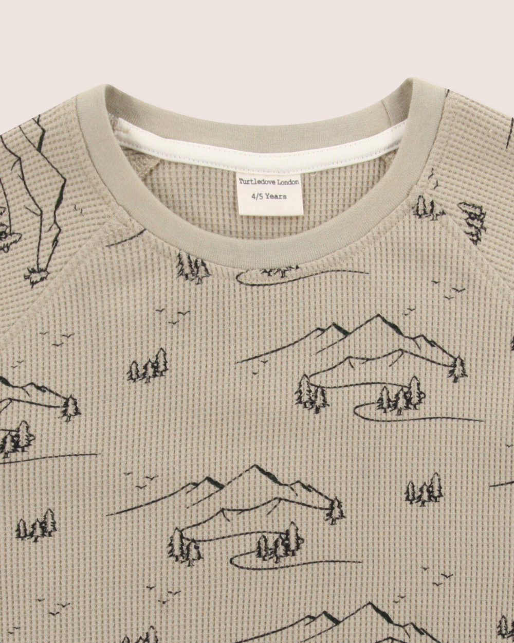 Stone Wilderness Print Sweatshirt