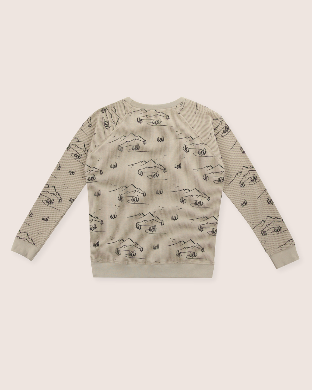 Stone Wilderness Print Sweatshirt