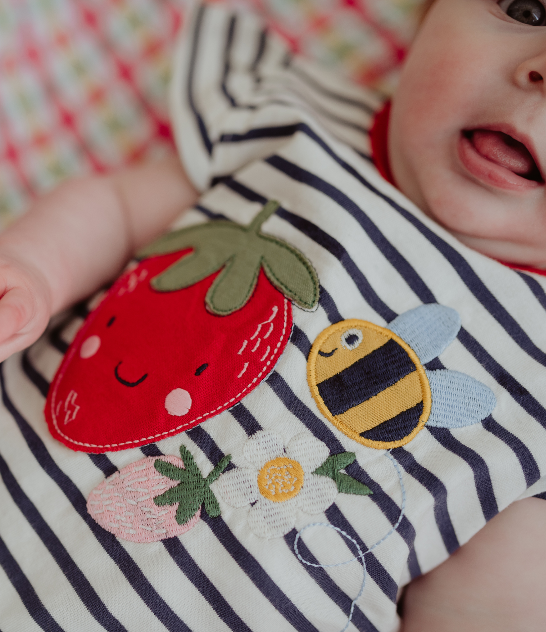 Busy Bee Applique Playsuit