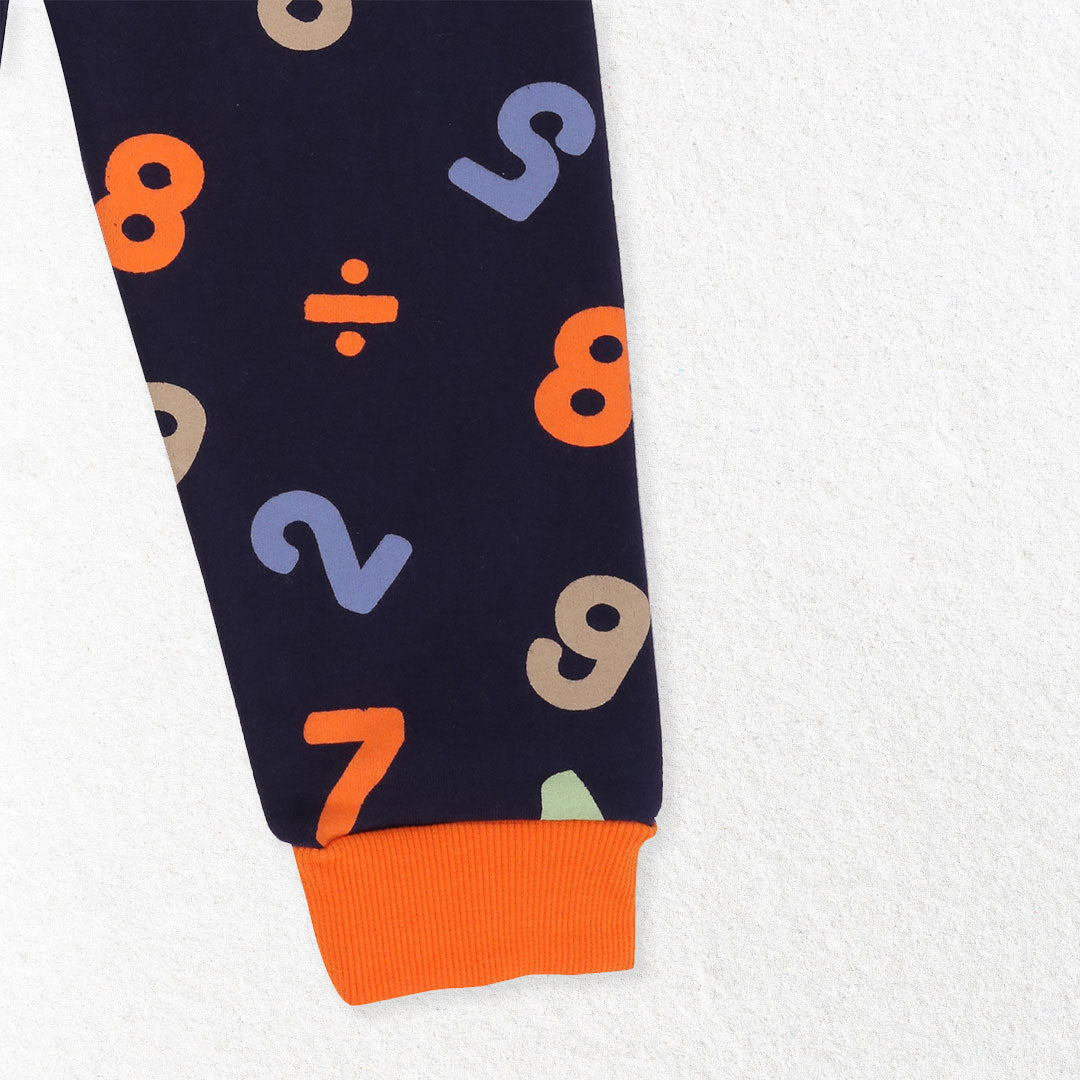 Numbers Print Joggers