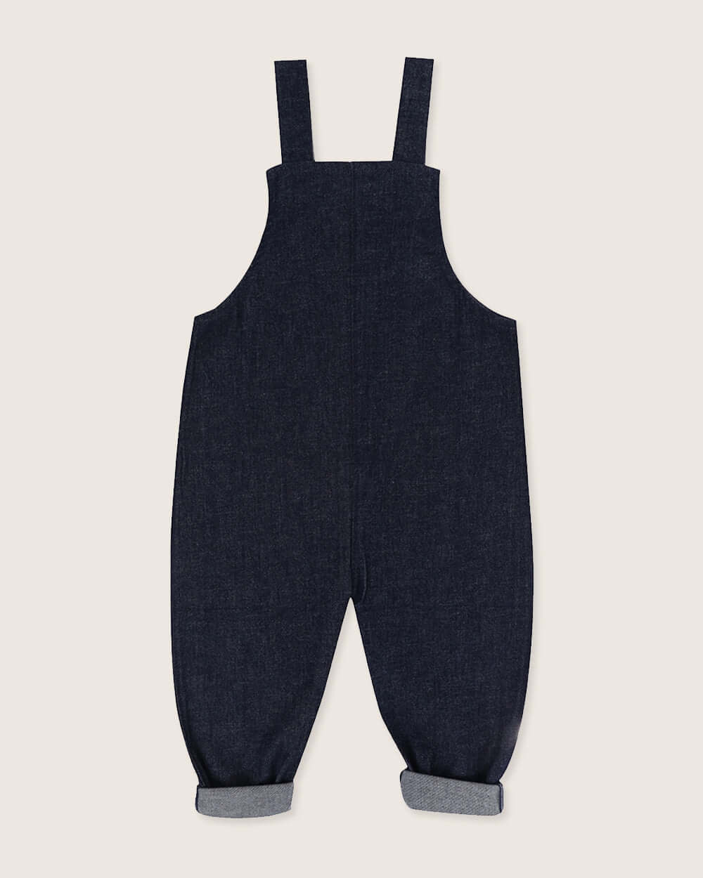 Navy Denim Dungarees
