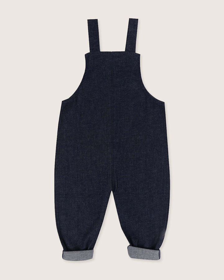 Navy Denim Dungarees