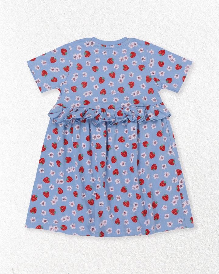 Strawberry Print Dress